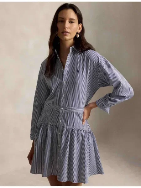Polo Ralph Lauren Rochie tip cămașă Bleumarin