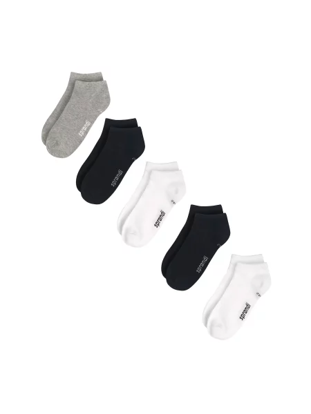 Σετ κοντές κάλτσες unisex 5 τεμαχίων Sprandi