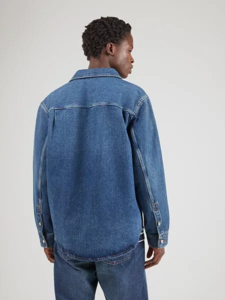 Calvin Klein Jeans Geacă de blug HORIZON albastru