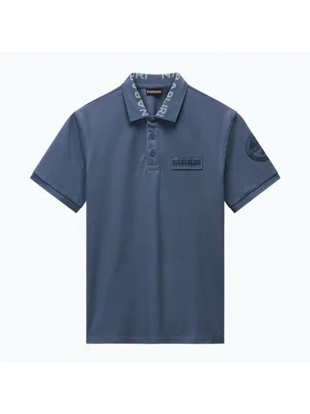 Tricou polo pentru bărbați Napapijri E-Amundsen 1 stormy weat