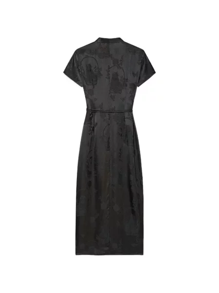 Rochie Shanghai Tang de mătase negru