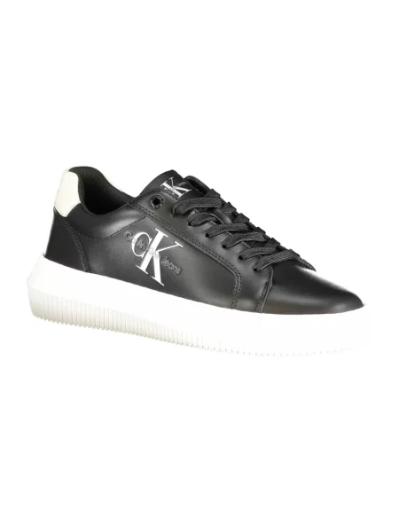 Sneakersy Calvin Klein Jeans chunky białe