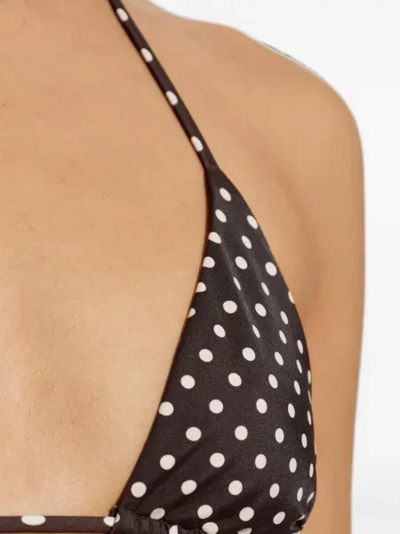Top Matteau cu buline maro
