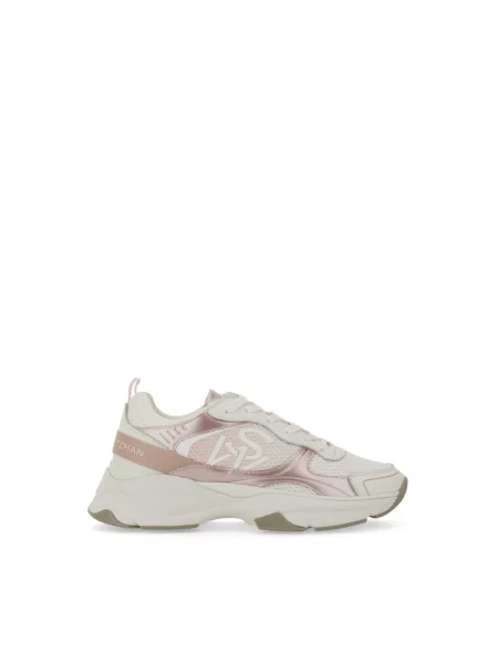 Sneakersy Stuart Weitzman skórzane różowe