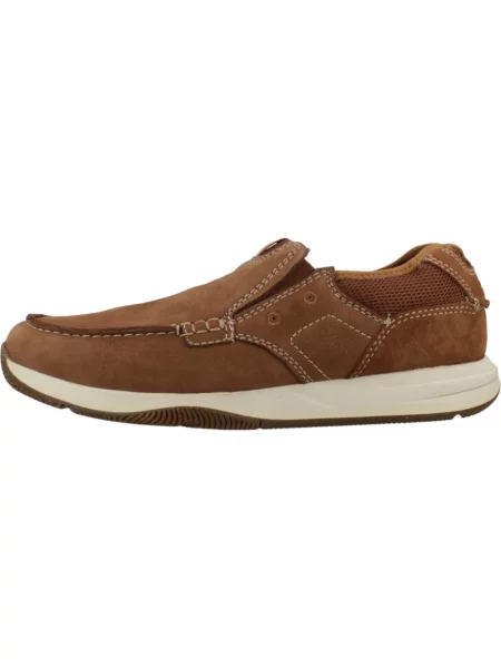 Półbuty Clarks skórzane brązowe