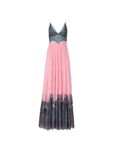 Rochie Costarellos din dantelă roz