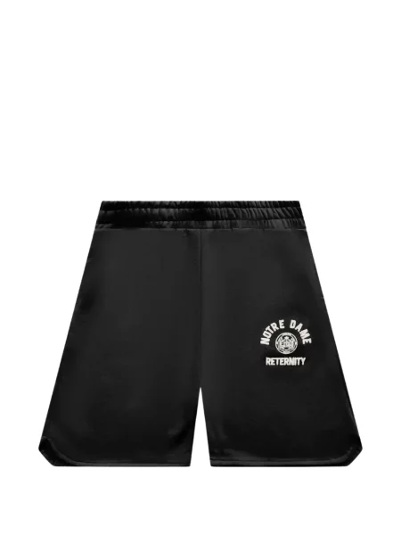 Pantaloni scurți Reternity cu imagine negru