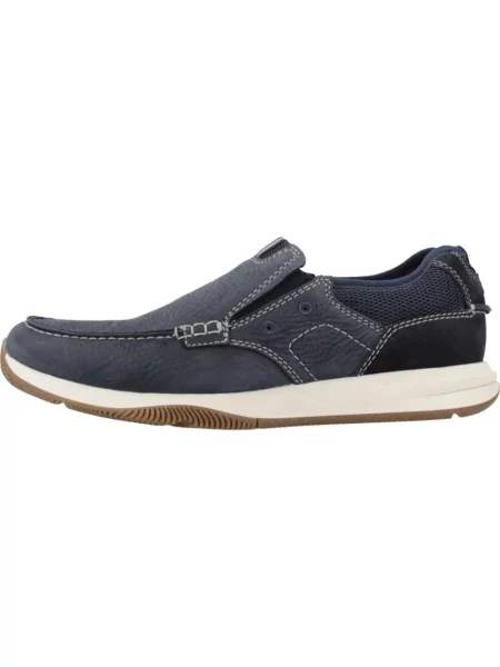 Sneakersy Clarks niebieskie