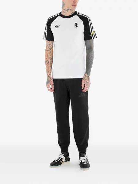Scurt ușor tricou Adidas de drumeție alb