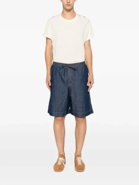 Pantaloni scurți Loewe cu cordon albastru