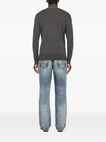 Pulover Allsaints de lână gri