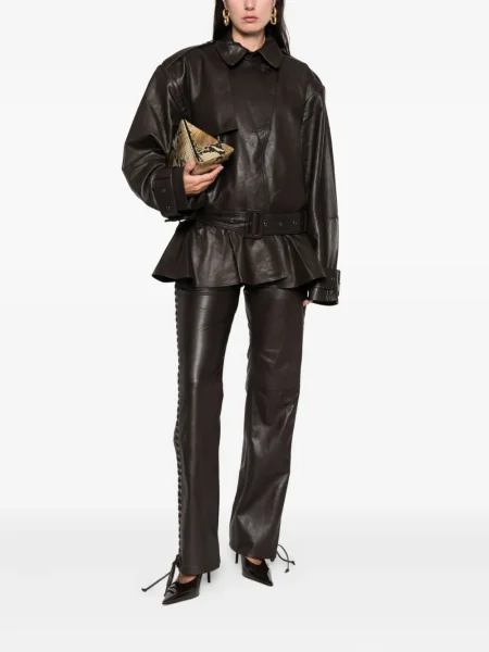 Pantaloni Rotate Birger Christensen maro