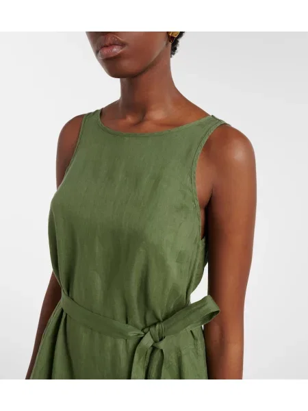Rochie midi Velvet de in verde