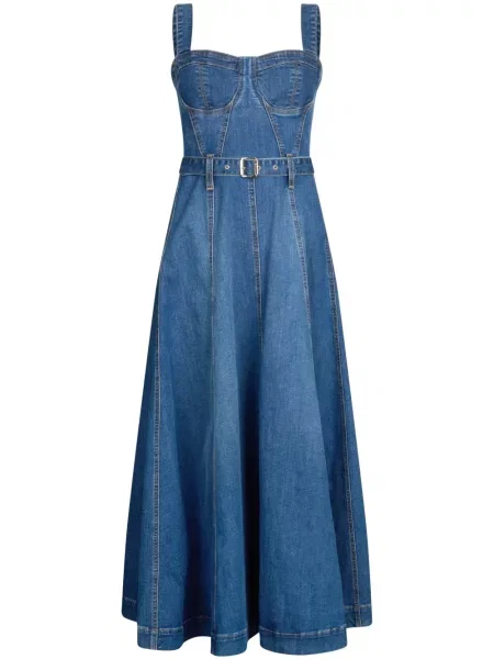 Rochie din denim Liu Jo de costum albastru
