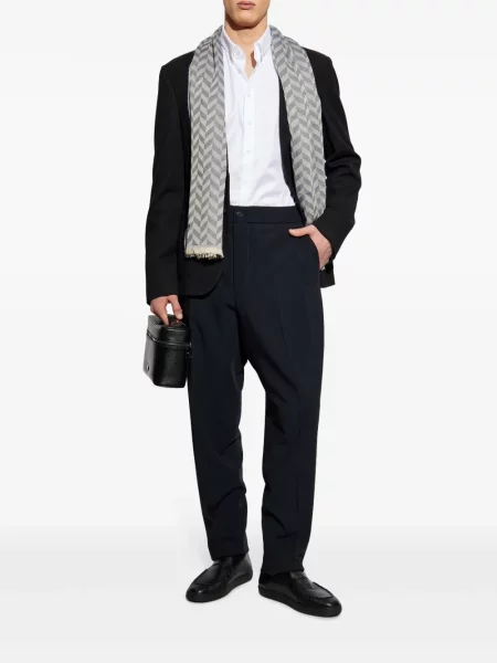 Pantaloni Giorgio Armani albastru