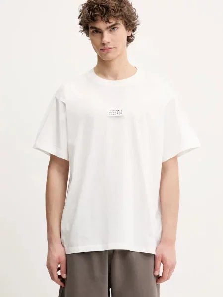 Koszulka Mm6 Maison Margiela casual czarna