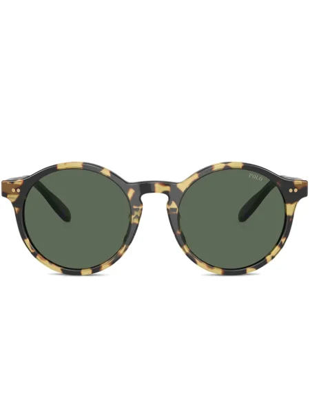 Ochelari de soare Polo Ralph Lauren cu imprimeu geometric negru