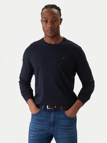 Tommy Jeans Póló tengerészkék / fehér sötétkék