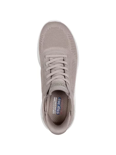 Rövid sneaker Skechers bézs