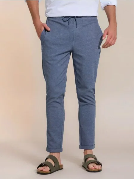 Sinsay Kalhoty joggers námořnická modrá