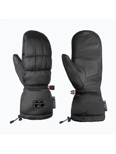 Mănuși de schi pentru femei Reusch Puffy R-Tex® XT Mitten black negru
