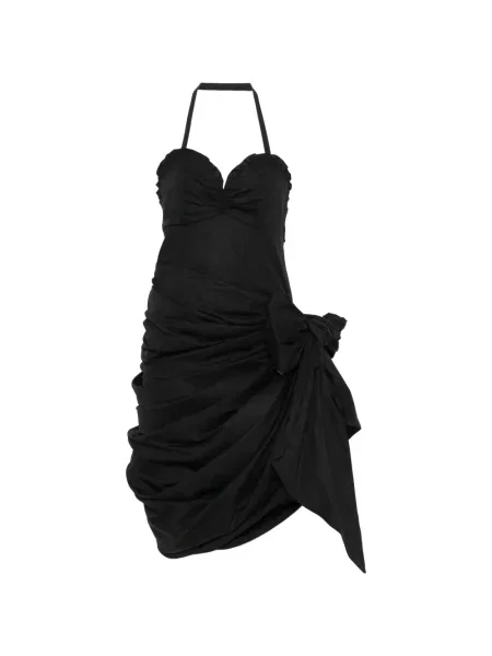 Rochie Chloé asimetrică negru