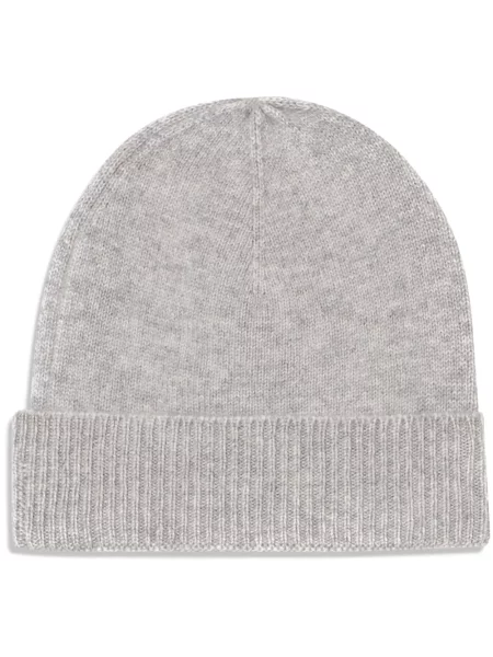 Kašmírový čepice Brooks Brothers šedý