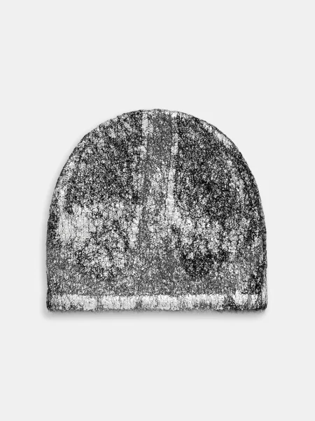 Kapa s dodatkom vune Heliot Emil srebrna siva