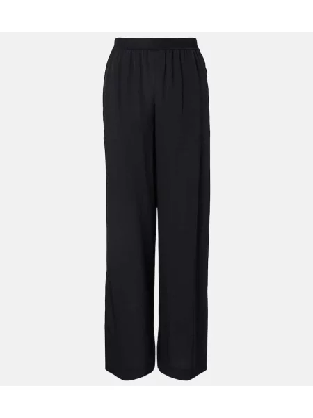 Pantaloni Joseph de mătase negru