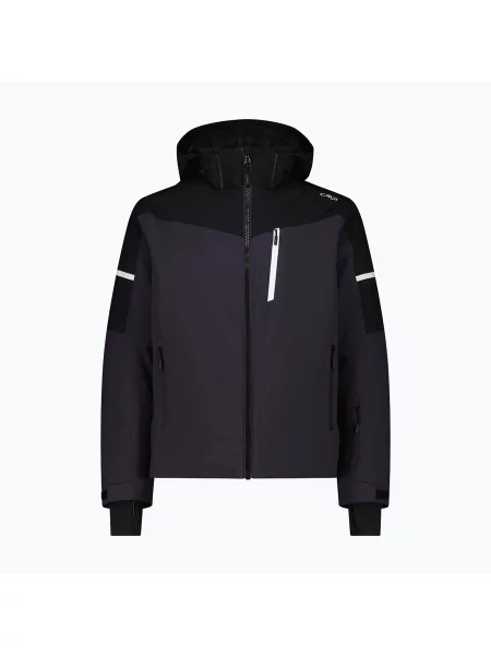 Geacă de schi pentru bărbați CMP Zip Hood antracite