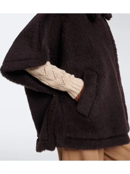 Geacă Max Mara de lână maro