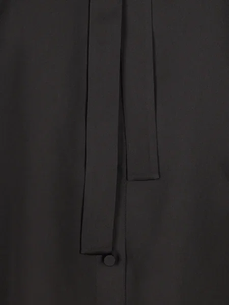 Cămașă Gucci cu funde din satin negru