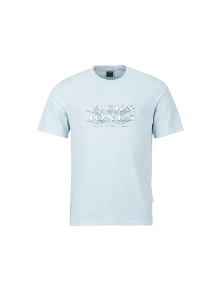 Majica Jack & Jones s kratkimi rokavi modra