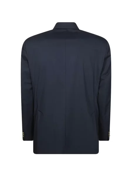 Costum Marsem cu două rânduri de nasturi albastru