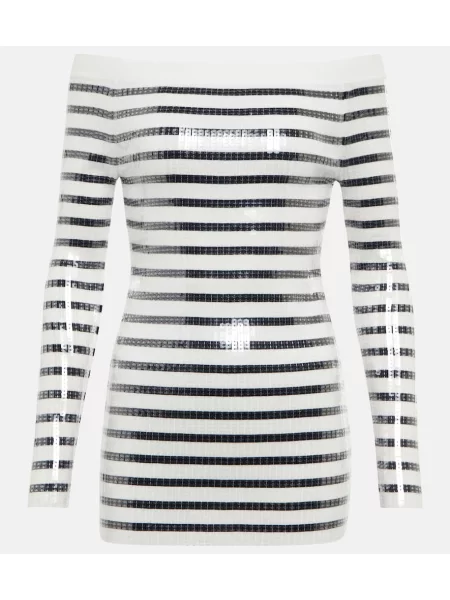 Pulover Jean Paul Gaultier cu dungi