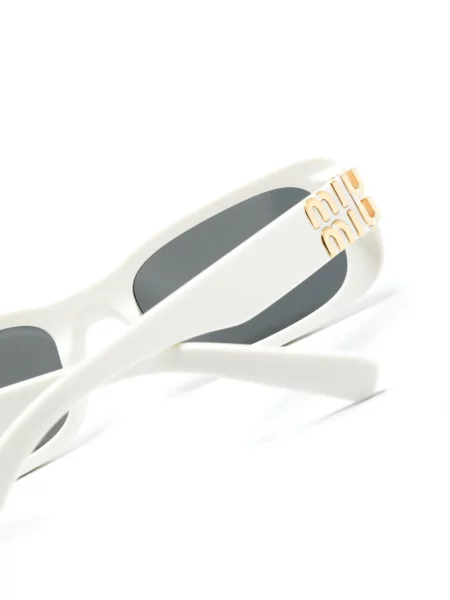 Slnečné okuliare Miu Miu Eyewear biela