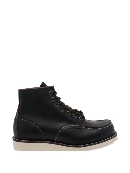 Botine Red Wing Shoes cu șireturi din dantelă negru