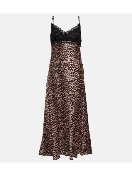 Obleka brez rokavov Rixo s potiskom