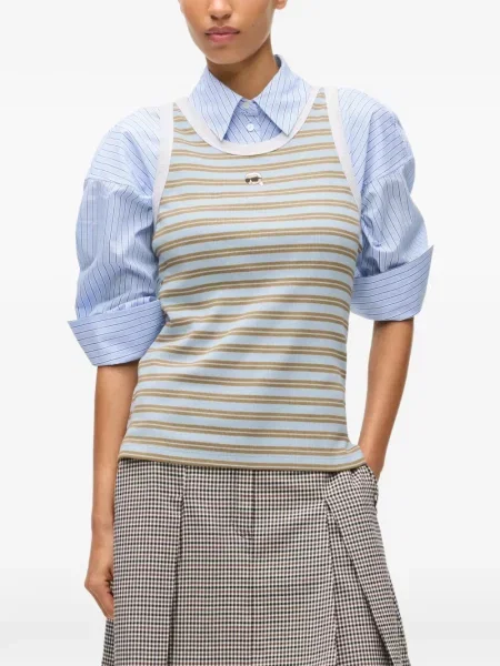 Top Karl Lagerfeld albastru