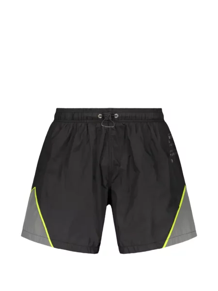 Slip de baie Plein Sport cu cordon negru