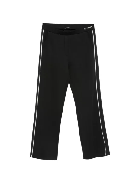 Pantaloni Betty Barclay cu dungi alergare negru