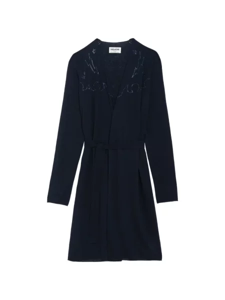 Stras cardigan Zadig&voltaire albastru