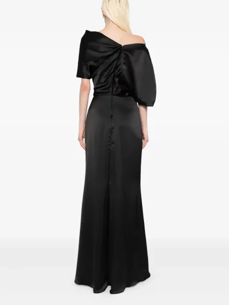 Rochie Amsale din satin negru