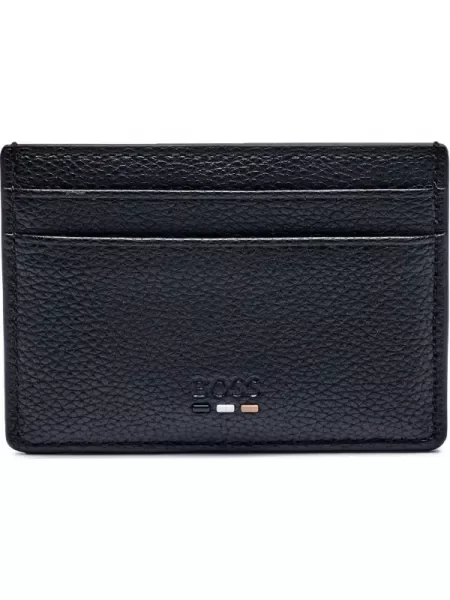 BOSS BLACK Husă pentru carduri + clips pentru bancnote Ray_Money_Clip N. negru