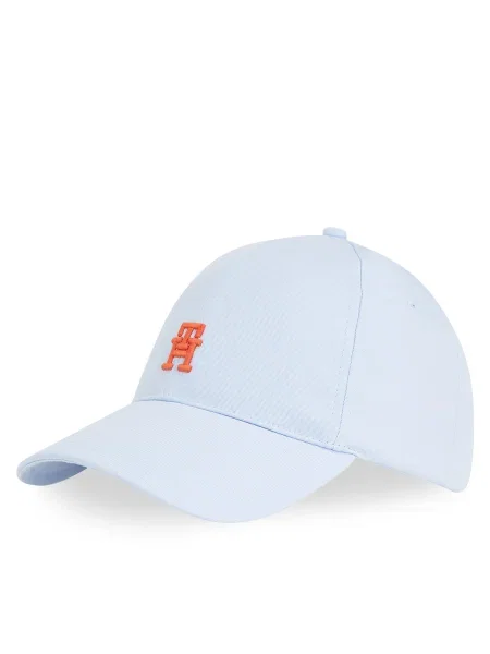 Čiapka Tommy Hilfiger modrá