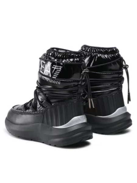 Členková obuv Emporio Armani čierna