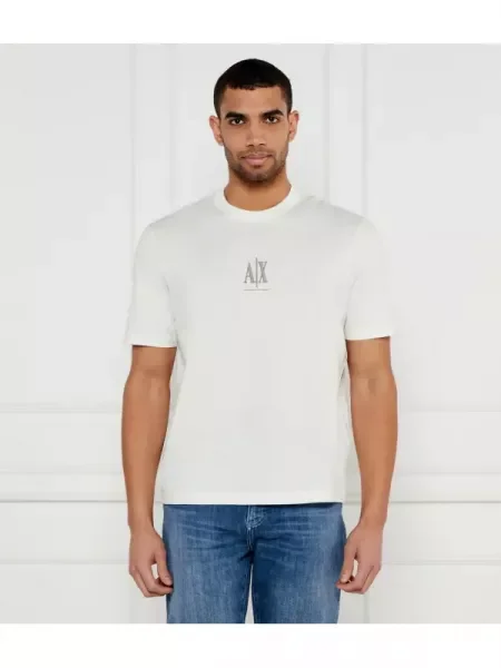 Armani Exchange Tricou alb