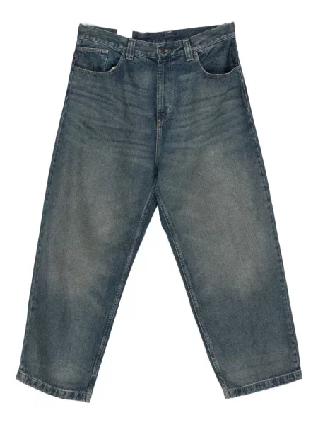 Blugi Carhartt Wip cu 5 buzunare albastru