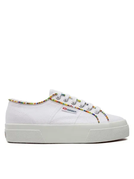 Superga Tenis superge Multicolor Beads bela