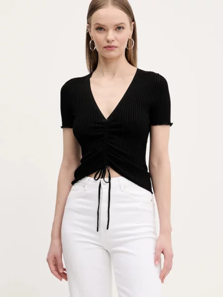 HUGO pulover femei light negru